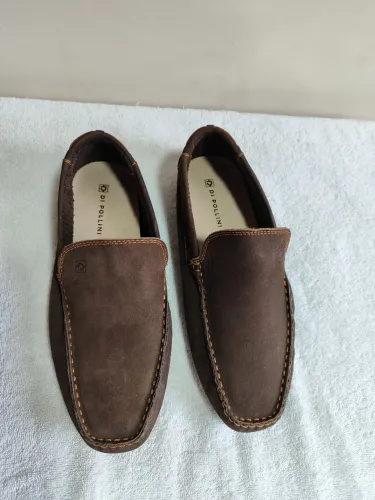 Mocassim couro di pollini