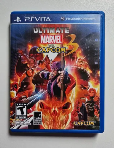 Jogo Ultimate Marvel vs Capcom 3 Ps vita psvita original seminovo
