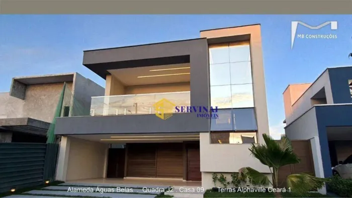 Casa com 4 dormitórios à venda, 269 m² por R$ 2.250.000,00 - Cidade Alpha - Eusébio/CE