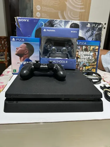 PLAYSTATION 4 SLIM 500GB EXCELENTE ESTADO