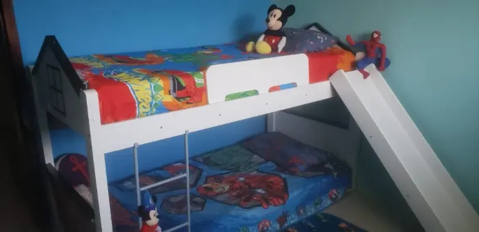 Beliche Infantil com escorregador