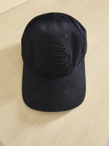 Boné Genuine Harley-Davidson Bordado Preto - Novo