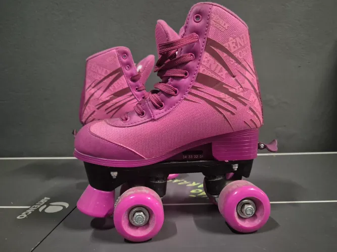 Patins Roller Infantil Rosa