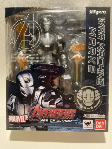 SH Figuarts Bandai Action Figure War Machine Mark II - Colecionador