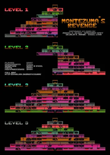 Banner Levels Montezuma´s Revenge no Estado