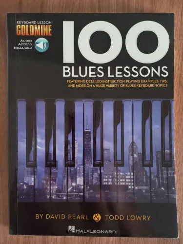 100 Blues Lessons - David Pearl & Todd Lowry - Método de Piano