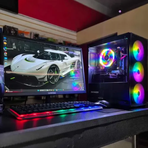 PC GAMER CORE I5 + MONITOR 24PL + TECLADO E MOUSE