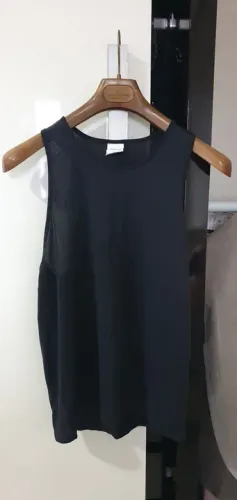 Regata Masculina Preta dry fit