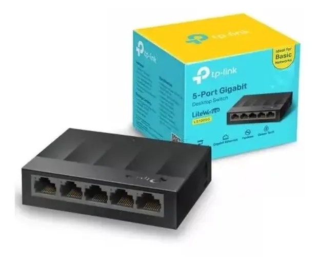 Switch 5 Portas Gigabit TP-link LS1005G