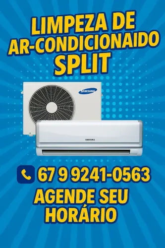Limpeza de Ar condicionado split