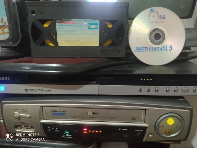 Conversão VHS para DVD