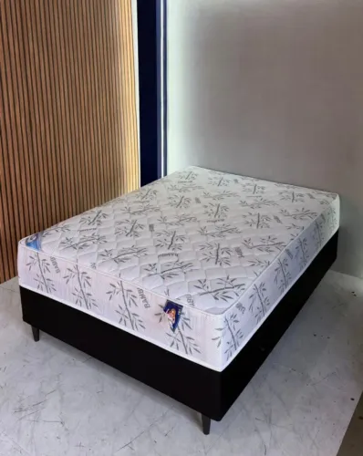 Cama Casal Unibox - Molas Ensacadas - Entrega Segura!