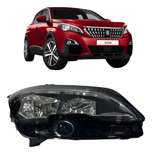 Farol  Direito Peugeot 3008  2017 Allure Original Direito/passageiro