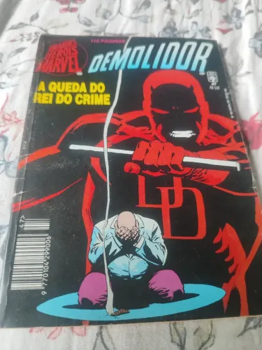 HQ Grandes herois Marvel 47 :Demolidor a queda do Rei do crime primeira série Ed abril