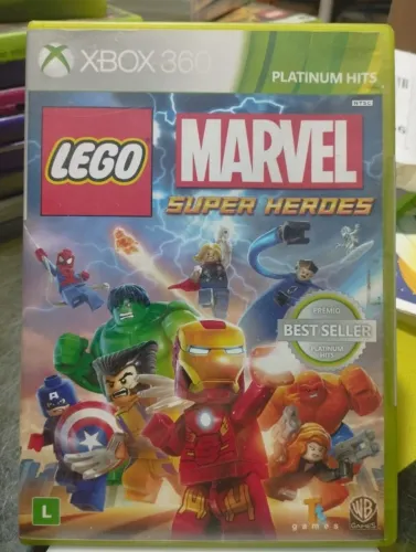 Lego Marvel super Heroes xbox 360 legendado em portugues