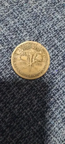 Moeda 1000 réis 7 de Setembro