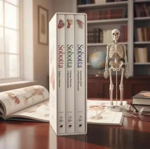 Atlas De Anatomia Humana Sobotta 23a Edição - 3 Volumes Completos