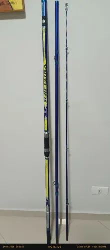 Vara de pesca 4,20 carbono.
