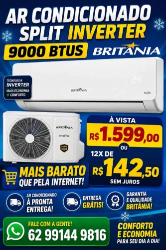 AR CONDICIONADO BRITANIA 9000