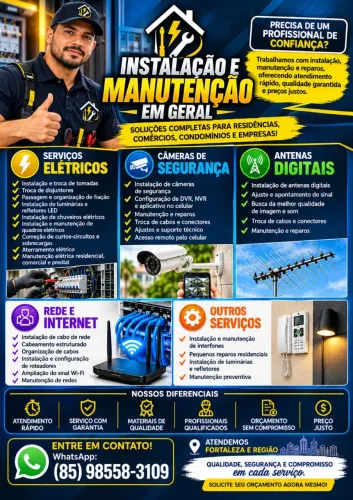 Instalação e manutenção elétrica