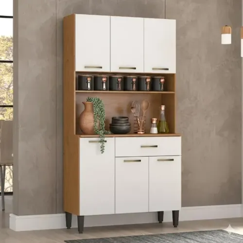 Armário para cozinha select demobile produto novo de loja