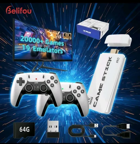 Game sticks m15 4k novo usado só 3 vezes
