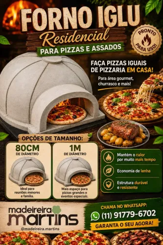 Forno Iglu par Pizzas e Assados.