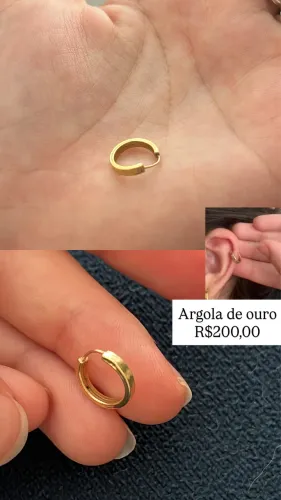 Brinco de ouro 