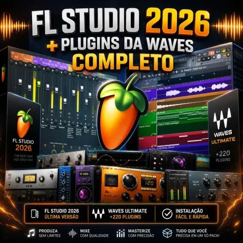 FL Studio + Waves 16 completo