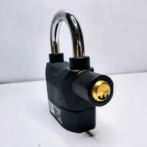 Cadeado Eletronico Antifurto com alarme, cadeado eletronico - entrego