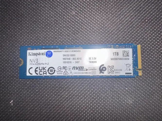 NVME 1TB KINGSTON NV3 GEN 4