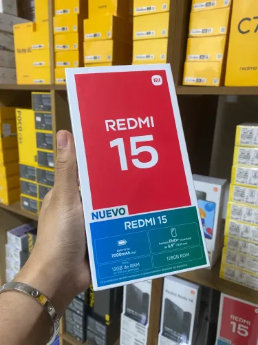 Redmi 15 128GB e 256GB Disponível | Novo e Lacrado 