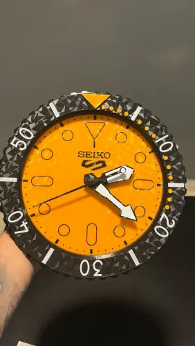 Relógio SEIKO, ROLEX, TAG impressora 3d
