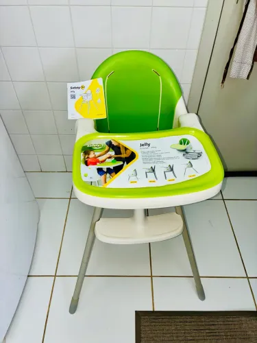 Cadeira de alimentação Safety 1st 3 em 1 excelente estado