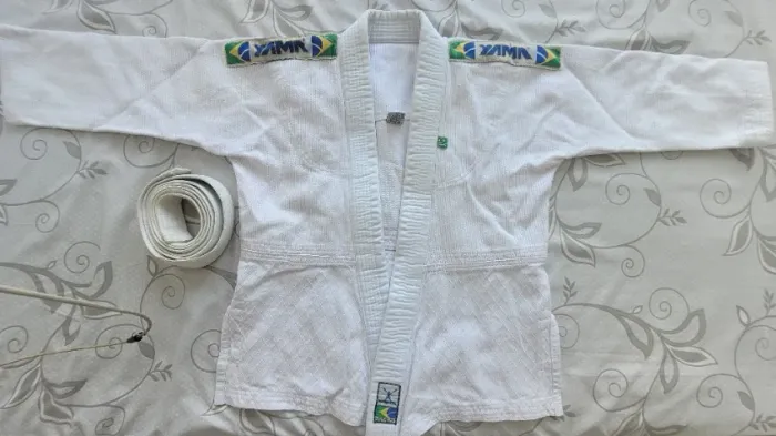 Kimono trançado infantil Judô/Jiu-Jitsu