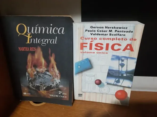 livros ensino médio física e química