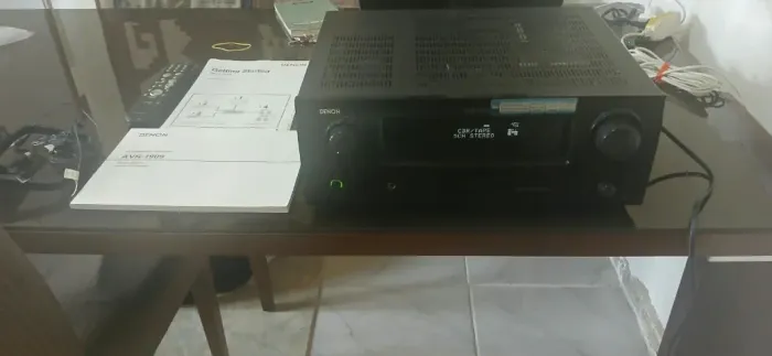Receiver Denon AVR-1909 (Com Defeito) + Controle Remoto Original + Manual