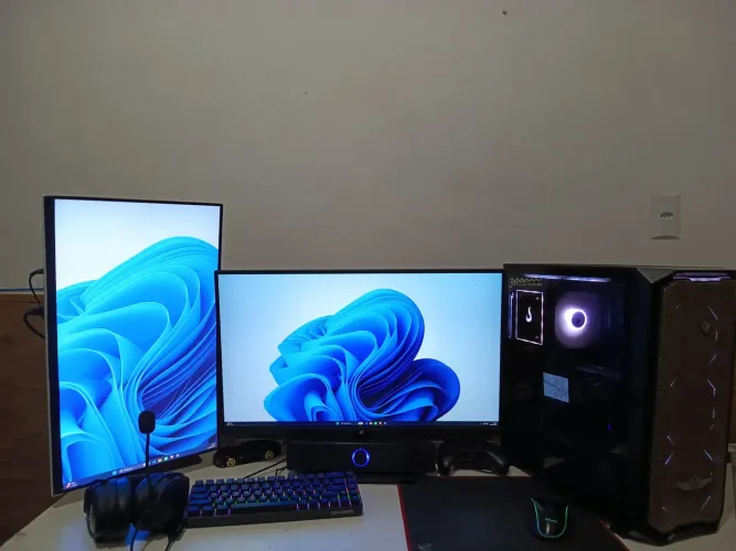 PC GAMER RTX 3070 + 16GB RAM + 1.6TB ARMAZENAMENTO  + RYZEN 5 5600GT