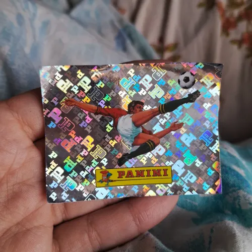 Figurinha brilhante 00 panini