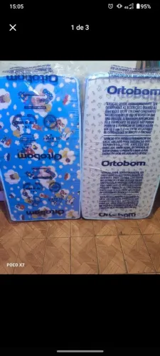 Colchão Ortobom Baby Physical para berço 70x130x10 cm