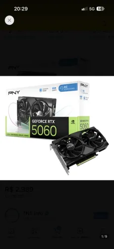 RTX 5060 PNY 8GB