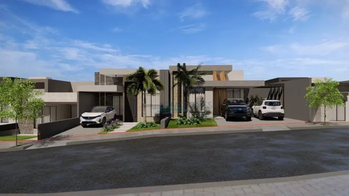 Casa em Condomínio Fechado com 3 Quartos (1 Suíte) em Construção Cambé