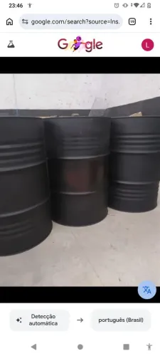 Tambor 200 litros são os 3 tranbor