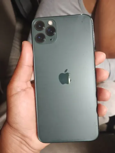 iPhone 11 pro Max face ID funcionando tudo bem conservado ZAP *