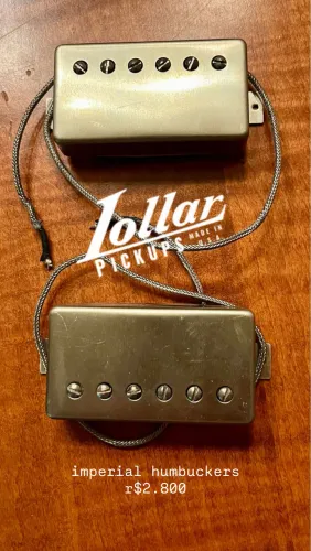 Set Captadores Lollar Imperial Humbuckers