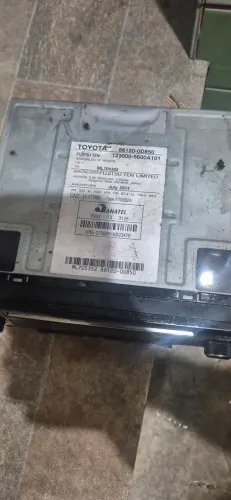 Rádio original toyota etios 2015