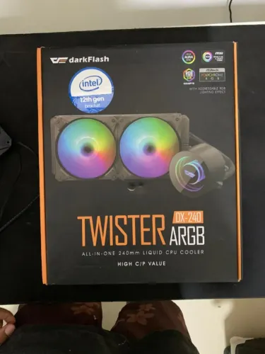Water Cooler DarkFlash Twister DX240 V2.6 ARGB - 240mm