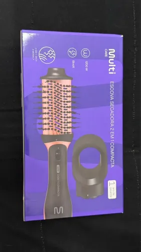 Escova Secadora 2 em 1 Compacta Multi Care