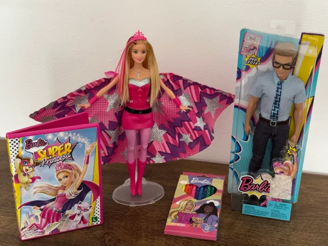 Lote/Kit Barbie Super Princesa 2015