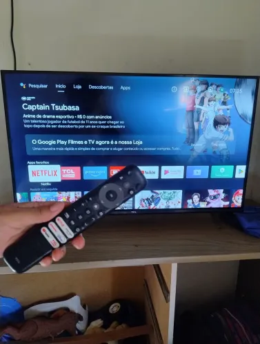 Tv TCL 32 polegadas pouco tempo de uso 